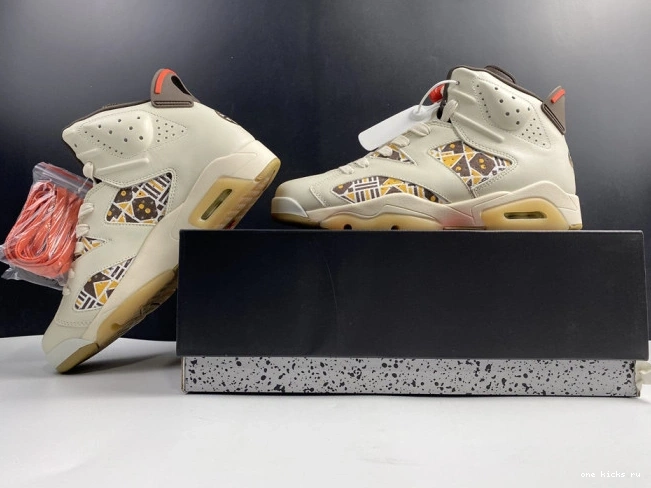 Chep Onekick Retro Jordan (2020) Quai54 Sail CZ4152-100 6 Brown AIR 0729